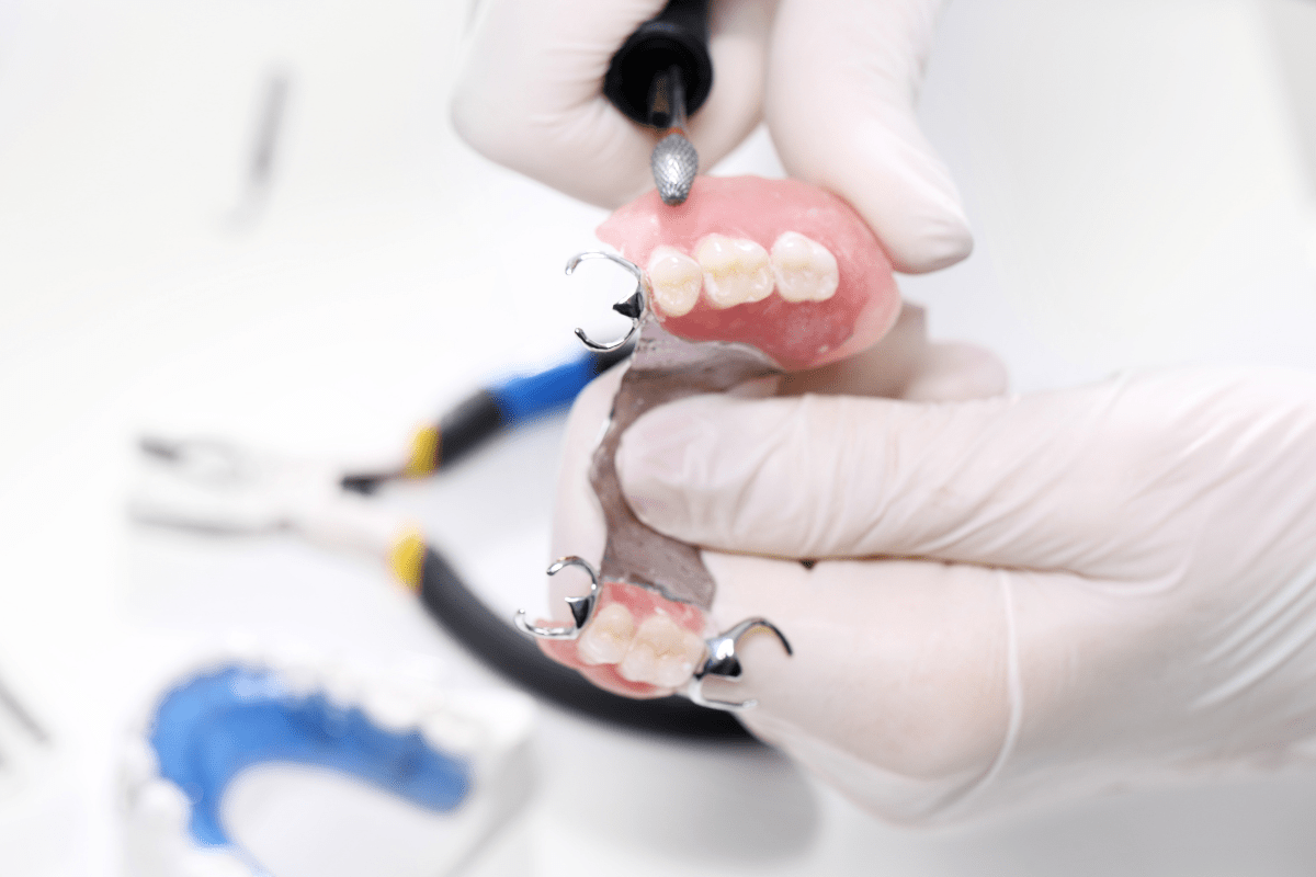 Dentures, crowns, bridges